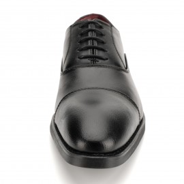 ビジネスシューズ メンズ 革靴 本革 ロングノーズ 内羽根 身長6cmUP ヒールアップシューズ 3E 紐 通勤 フォーマル 冠婚葬祭 結婚式 靴 メンズ