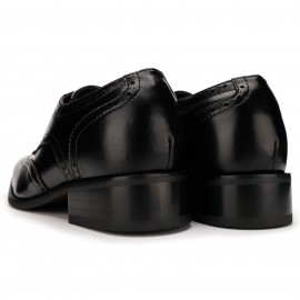 自然な6cmUP ビジネスシューズ メンズ ドレスシューズ 外羽根 ヒールアップインヒール ウィングチップ 紳士靴 メンズ フォーマル 靴